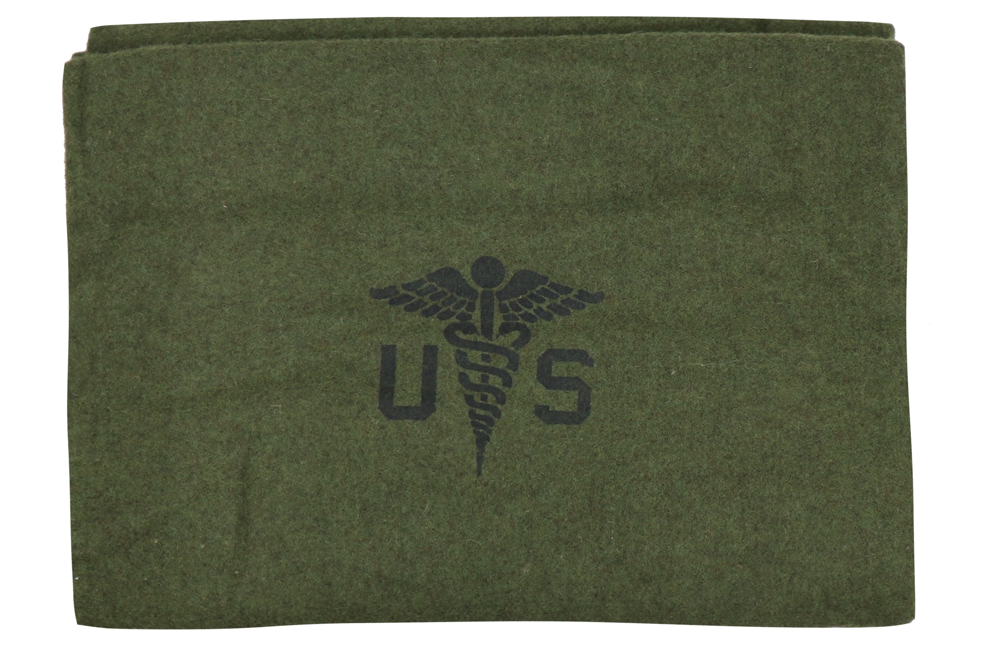 US Military Wool Medical Bed Blanket 66x90