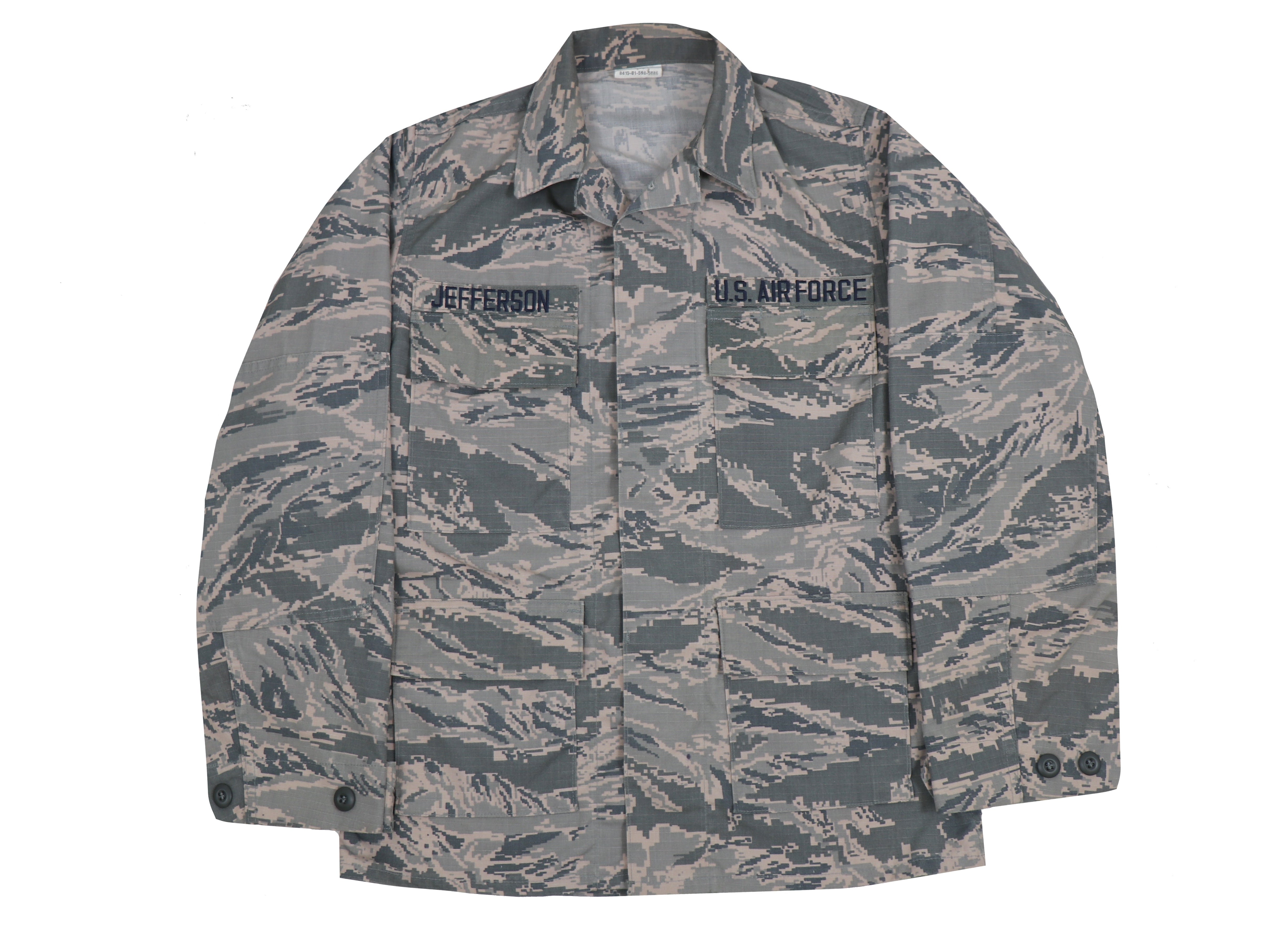 USAF Women's ABU Tiger Stripe Utility Coat