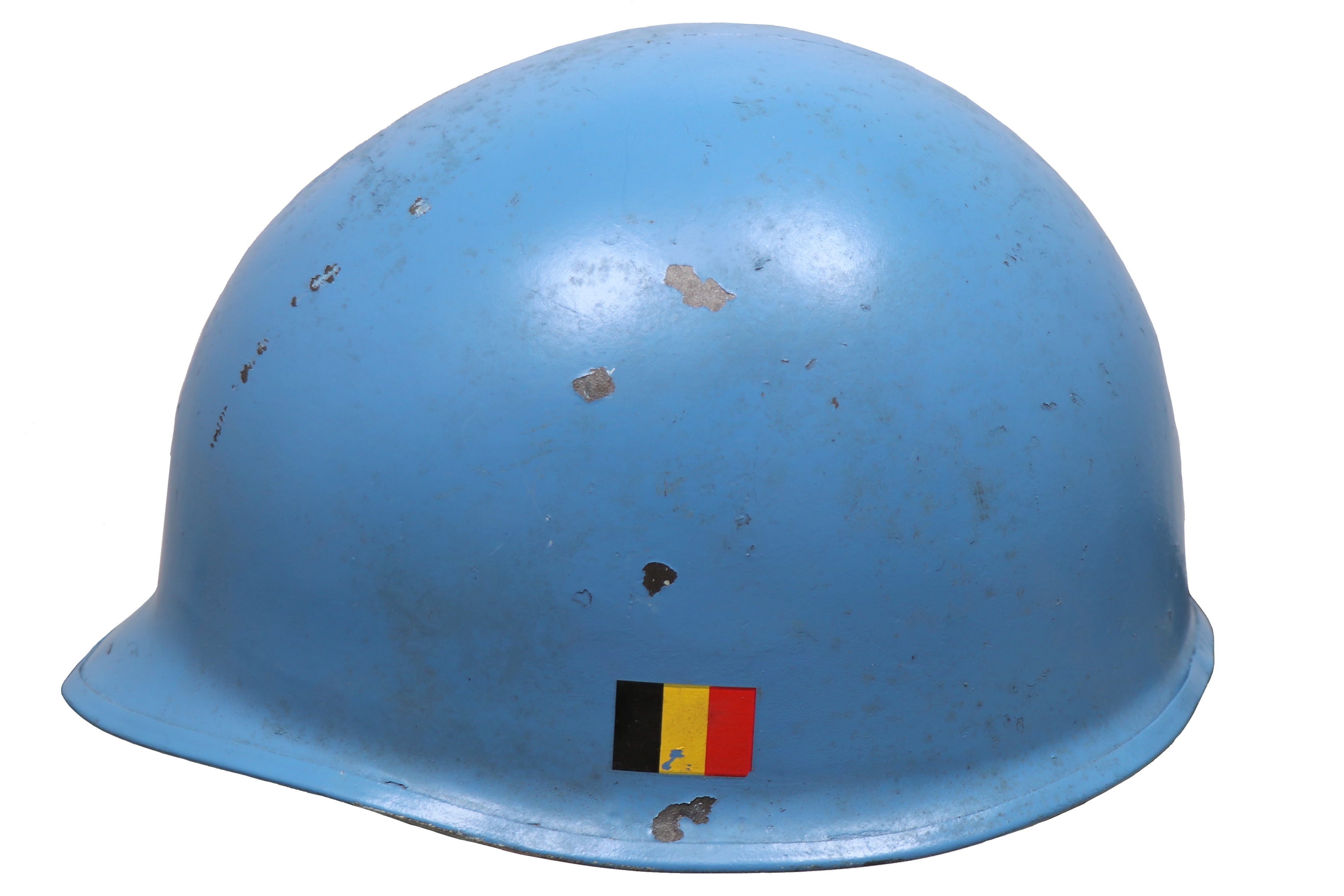 Belgian Light Blue M1 Helmet with Liner