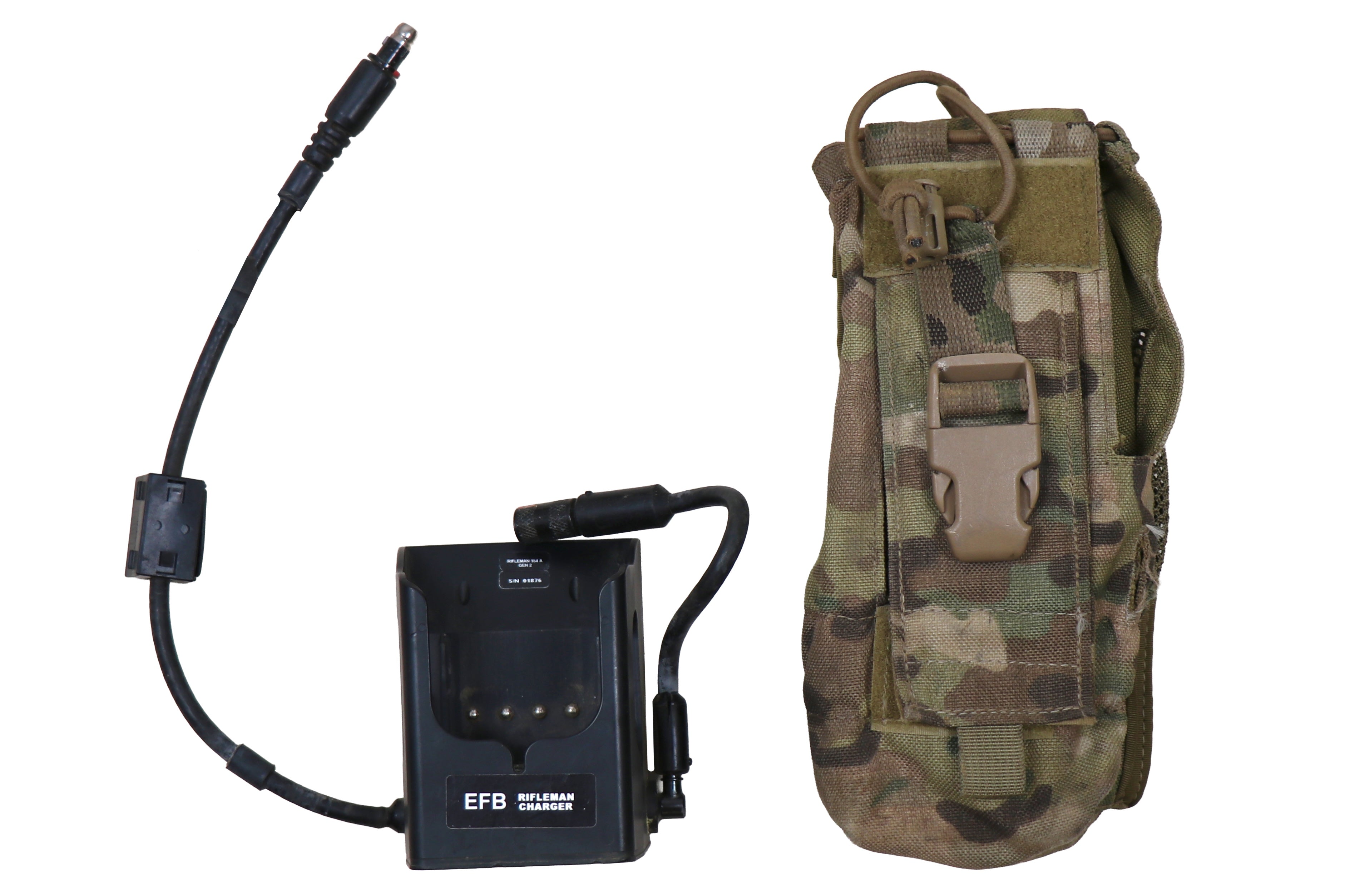 US Military OCP EFB Rifleman AN/PRC 154 Charger Pouch