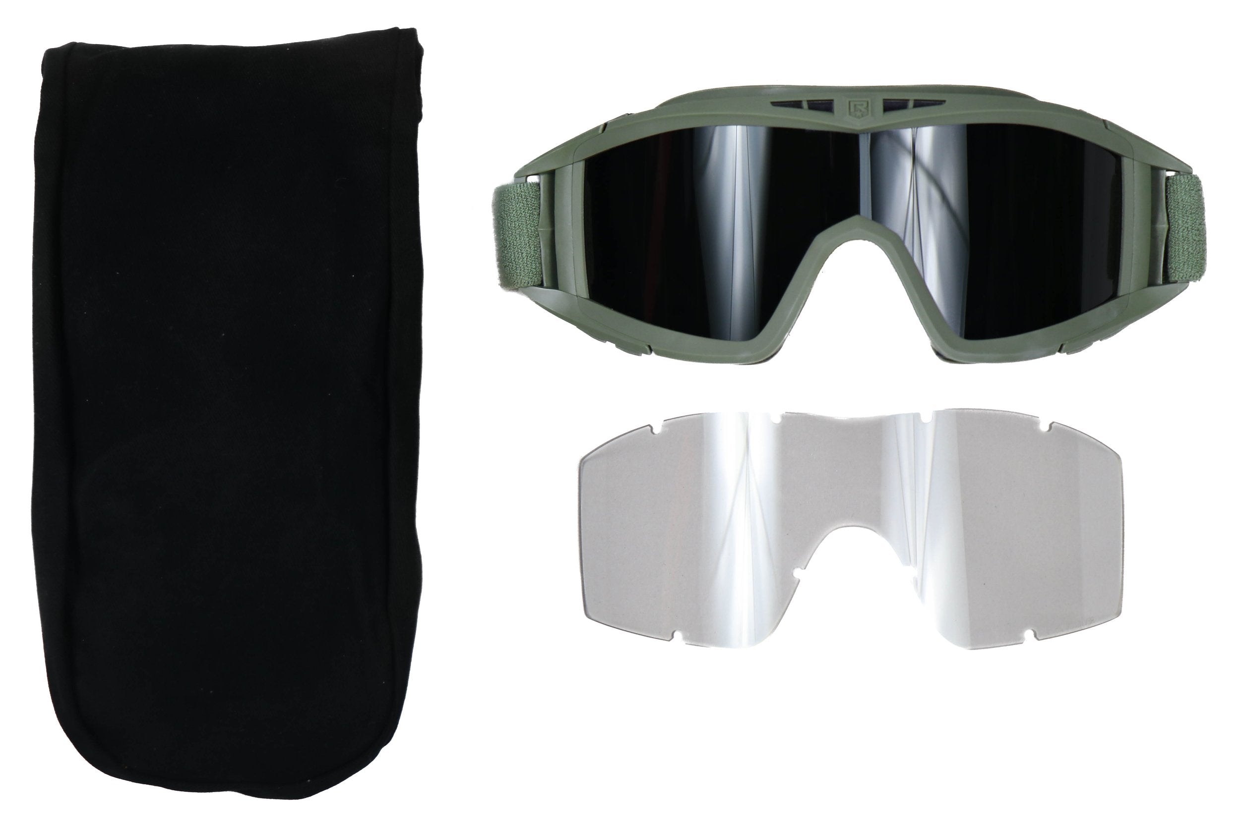 Revision Foliage Green ESS Helmet Goggles