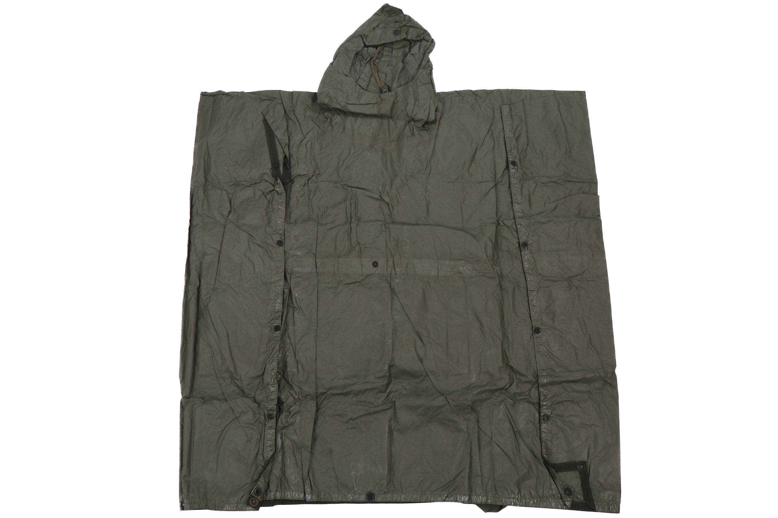 German Bundeswehr OD Green Wet Weather Poncho